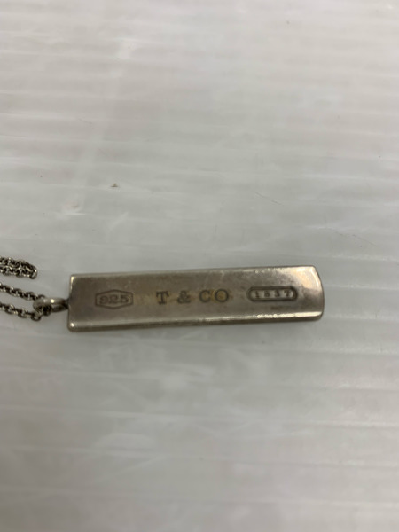 ティファニー 1837 バーペンダント ネックレス SV925 シルバー レディース TIFFANY&Co.[値下]