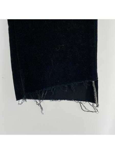 mother パンツ コーデュロイ/BLK