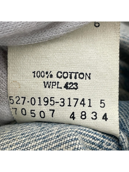 Levi's デニムジャケット 70507-4834 バックカスタム