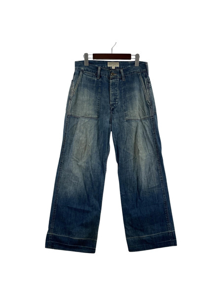 RRL ダメージ加工デニム　30×30 RRL ダメージワイドデニム（30/30）｜商品番号：2100233267206