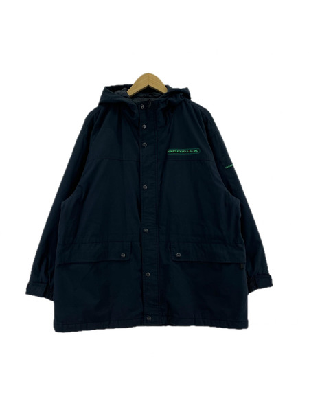 OLD・VINTAGE ジャケット 90s GODZILLA PADDED HOODIE JACKET M