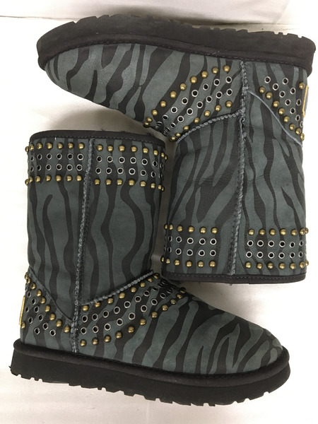 靴 JIMMY CHOO　UGG スタッズムートンブーツ (24.0)