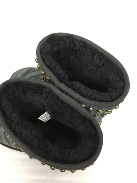 靴 JIMMY CHOO　UGG スタッズムートンブーツ (24.0)