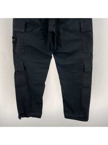 STONE ISLAND SI CARGO PANTS イージーカーゴパンツ 40 ブラック 731531710