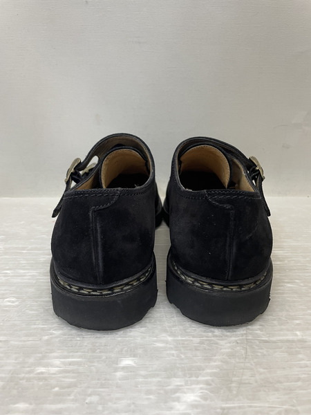 Paraboot WILLIAM MARCHE II ダブルモンクストラップシューズ 5.5 ブラック 981447