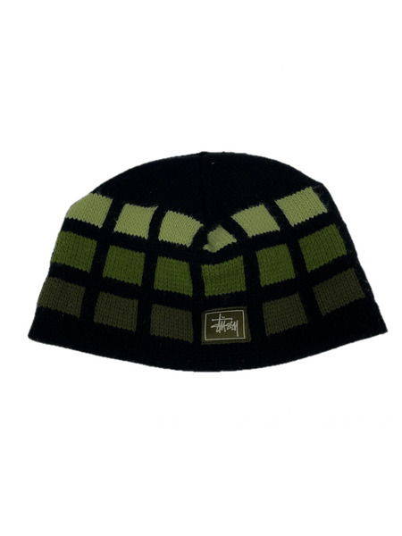 STUSSY ニットキャップ 90s ブラック