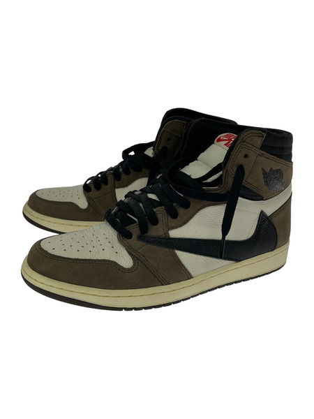 NIKE スニーカー Travis Scott×NIKE AIR JORDAN 1 HIGH OG