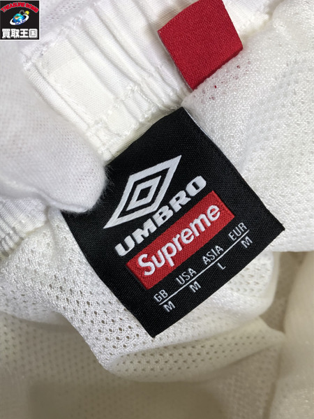 Supreme Umbro 23AW Cotton Ripstop Track Pant L 白[値下]