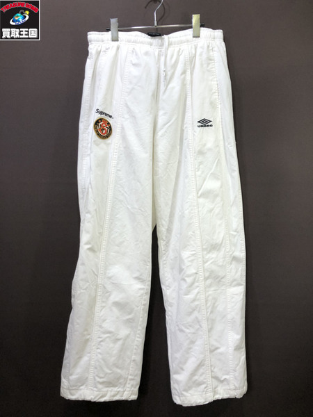 Supreme Umbro 23AW Cotton Ripstop Track Pant L 白|商品番号 Supreme Umbro 23AW Cotton Ripstop Track Pant L 白|商品番号
