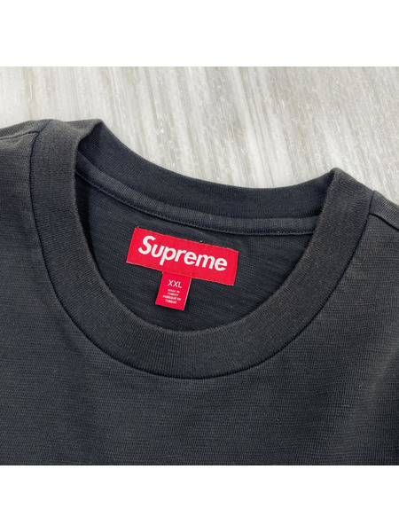 Supreme 25AW Cross S/S Top XXL 黒