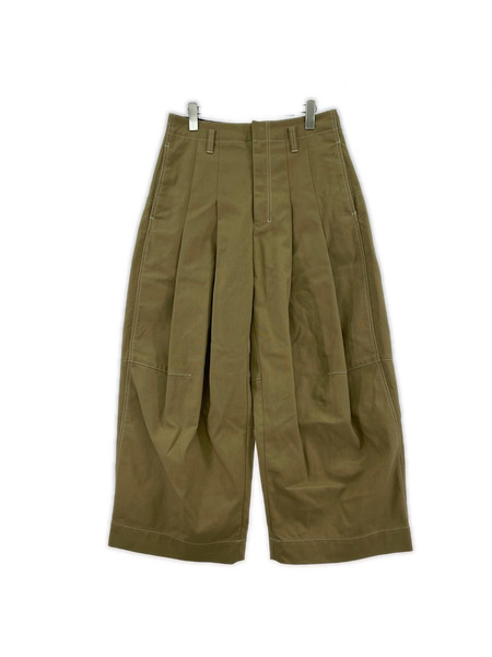 パンツ SHINYA KOZUKA ワイドパンツ ベージュ