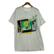 OLD・VINTAGE 半袖Tシャツ・カットソー 80s Living Colour プリントS/Sカットソー 白