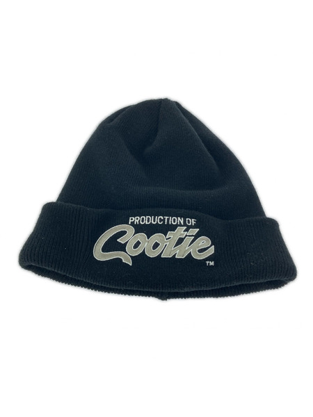 COOTIE ニットキャップ Embroidery Dry Tech Big Cuffed Beanie