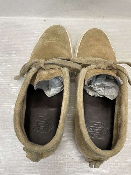 VISVIM スウェードローカットスニーカー 9.5 ベージュ