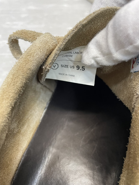 VISVIM スウェードローカットスニーカー 9.5 ベージュ