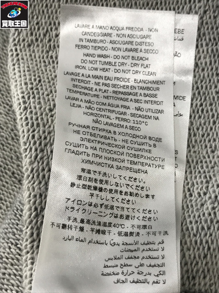 GUCCI  ラインパーカー 灰 (12)