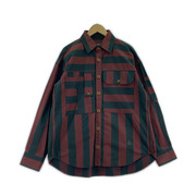 Vivienne Westwood 長袖シャツ MAN ブロックストライプシャツ (46)