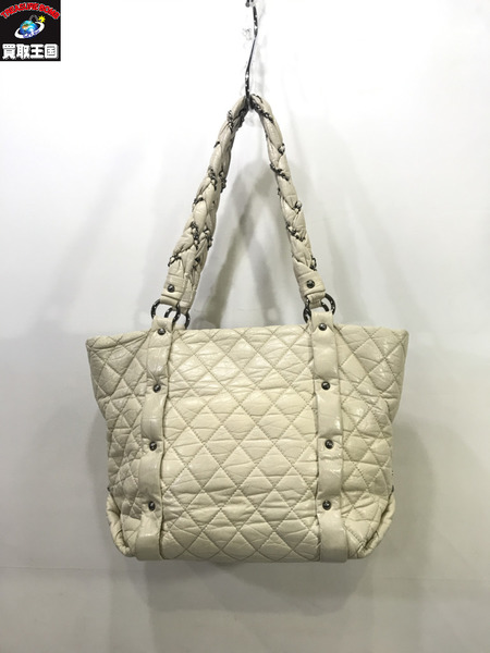 トートバッグ CHANEL/マトラッセ/ラムスキン/ボストンバッグ