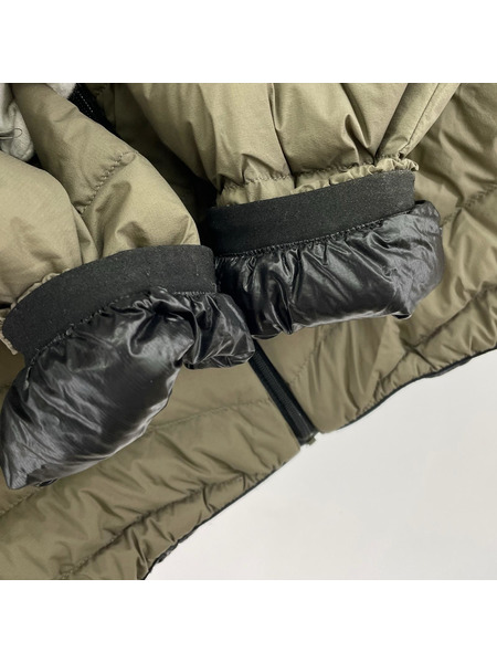 THE NORTH FACE ダウンジャケット PERTEX THUNDER HOODIE/グレー