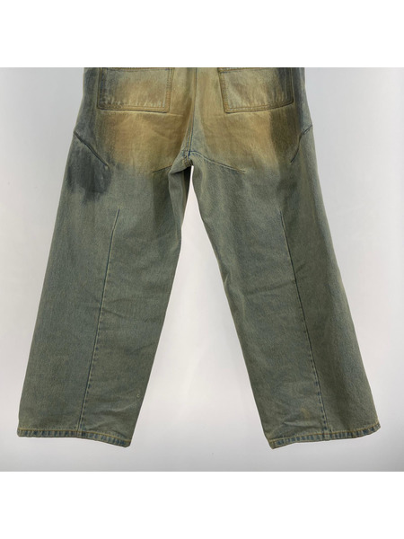 デニム・ジーンズ 24AW FRONT ZIP BAGGY DENIM (32)