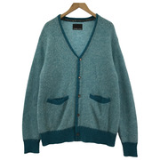 NUMBER (N)INE PLAIN JACQUARD MOHAIR KNIT CARDIGAN 3[値下]