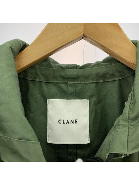 CLANE OVER LONG MODS COAT（F）カーキ 12101-0151[値下]