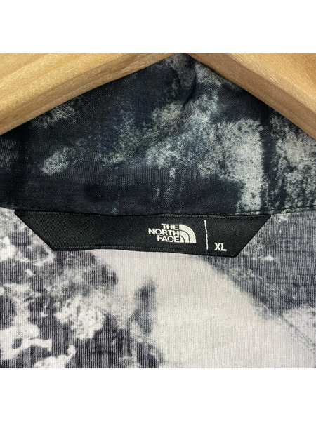 THE NORTH FACE 半袖シャツ S/S Walls Shirt 総柄
