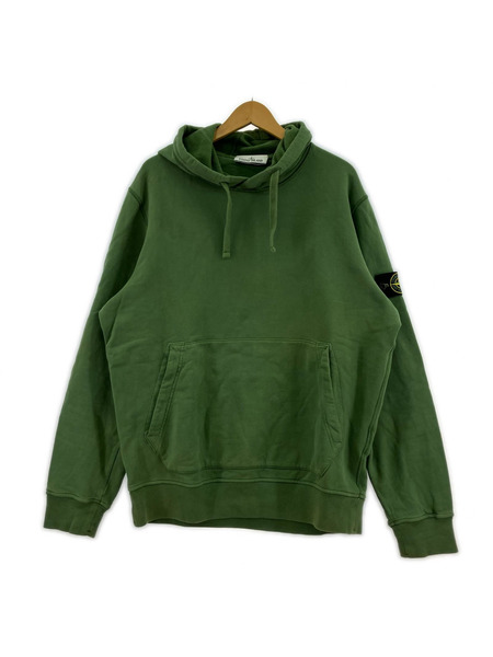 STONE ISLAND パーカー パッチワークPOパーカー 緑