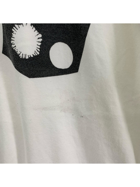 COMME des GARCONS HOMME 90s 銀タグ田中オムプリント モックネックL/Sカットソー