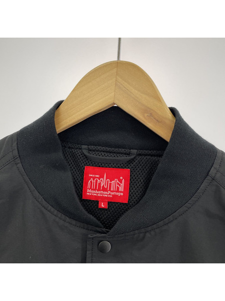 Manhattan Portage ブルゾン・ジャンパー Field Jacket 黒 (L)