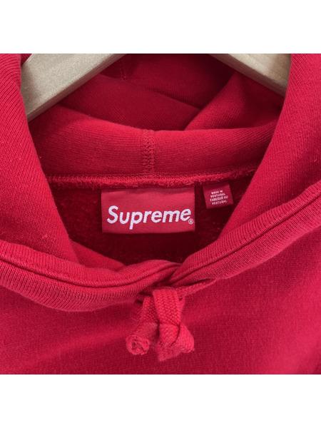 Supreme パーカー（ジップアップ） Varsity Hooded Sweatshirts 赤 S[値下]