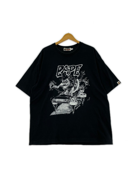 A BATHING APE x READY MADE/Tシャツ/2XL/001TEH231902X/BLK