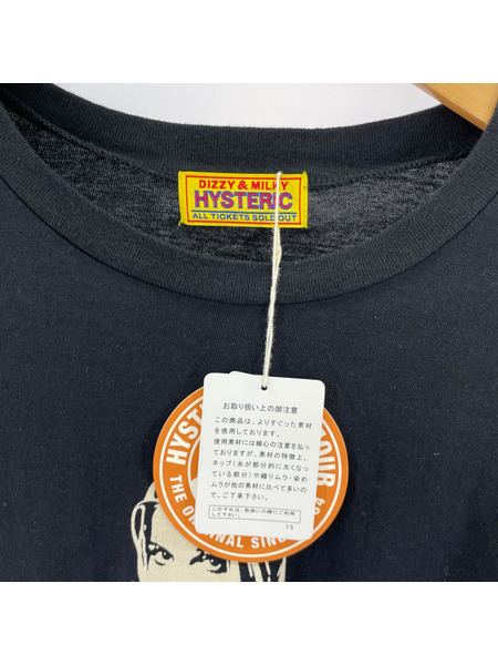 HYSTERIC GLAMOUR NAUGHTY GIRL オーバーサイズTシャツ 01243CL03[値下]