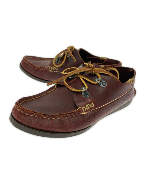 YUKETEN シューズ モカシンシューズ ブラウン 24cm