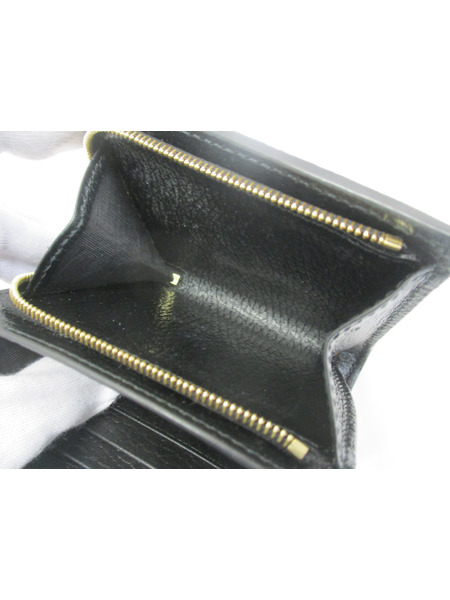 コンパクトウォレット GUCCI GGマーモント 黒