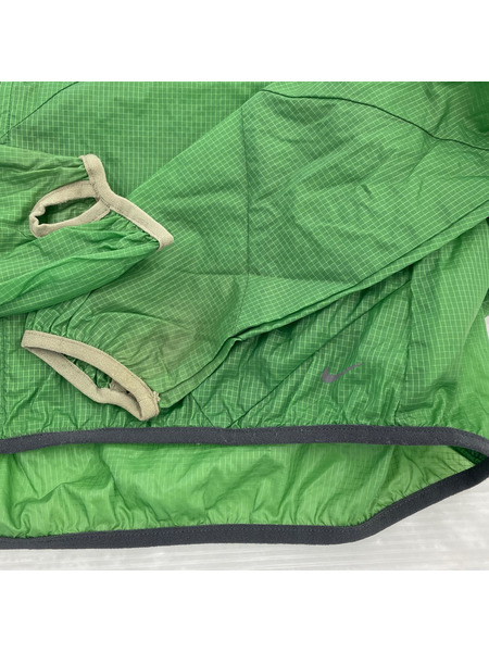 GYAKUSOU テックナイロンパーカー S グリーン SP130802PMA