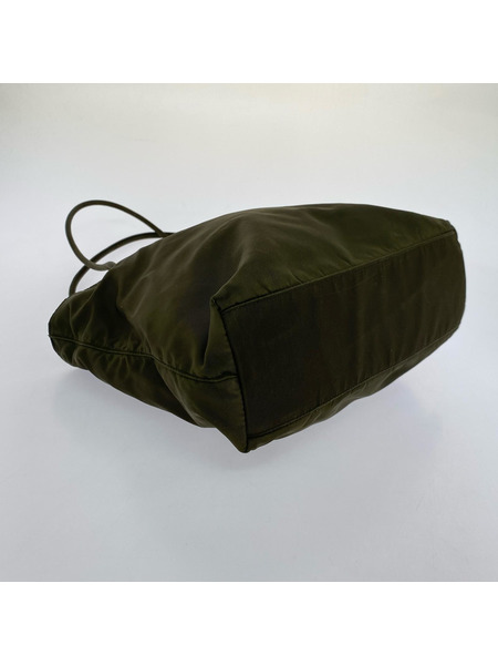 トートバッグ PRADA ナイロントート カーキ