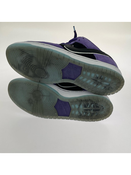 NIKE SB スニーカー Dunk Low Hayley Wilson ブラック×パープル(28㎝)