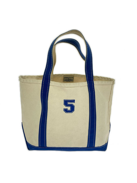 L.L.Bean ソノ他バッグ USA製 ナンバリング トートバッグ 青