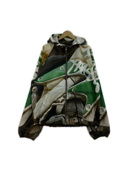 STUSSY ジャケット Beach Shell Baja Print XL