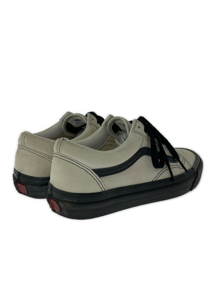 VANS スニーカー OLD SKOOL スエード 白系 (26.0cm)