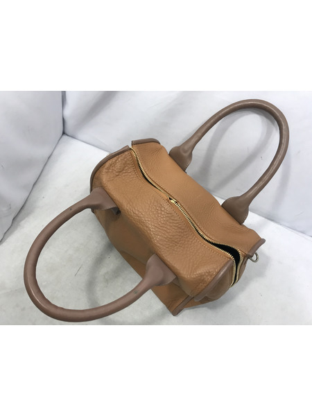 その他バッグ レザー キャメル