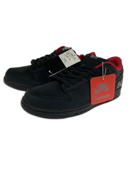 NIKE SB×Supreme DUNK LOW OG QS Black 28.0cm HQ8487-001