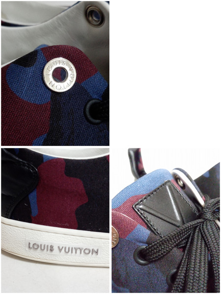 靴 LOUIS VUITTON/カモフラ/ローカットシューズ/8 1/2