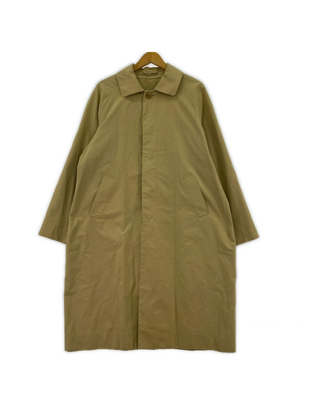 YAECA ソノ他 ステンカラーロングコート/ベージュ[値下]