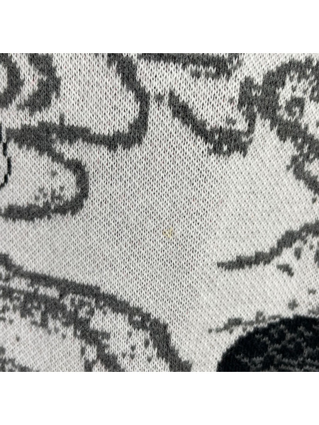 ニット・セーター BUDSPOOL GAKKIN 渦軍鶏 COTTON KNIT JACQUARD