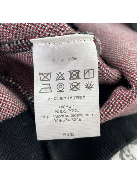 ニット・セーター BUDSPOOL GAKKIN 渦軍鶏 COTTON KNIT JACQUARD