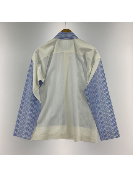 HOMME　PLISSE ISSEY MIYAKE　長袖シャツ　SIZE2 HP71FJ003[値下]