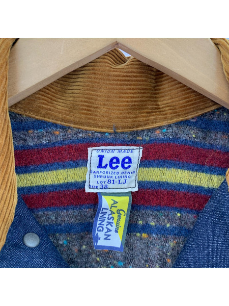 Lee ジャケット 復刻 81-LJ ALASKALINING カバーオール