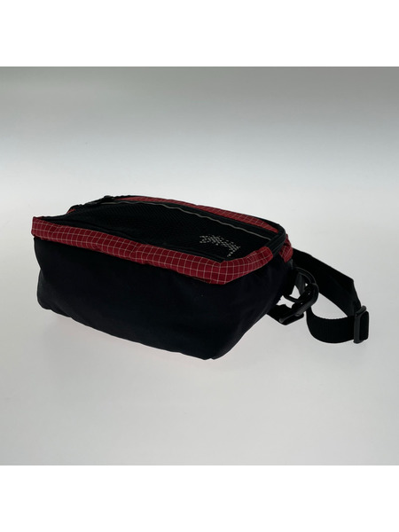 STUSSY ボディバッグ ripstop Nylonsholder bag RED